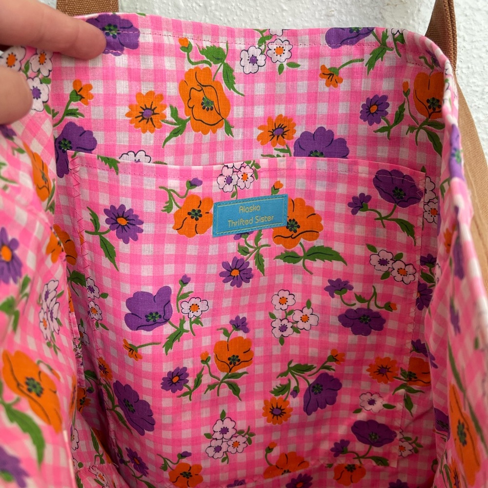 Carhartt Brown and Red Women's Tote - Picture 5 of 5